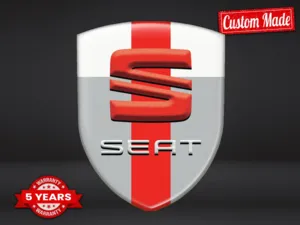 Seat Badges Silicone Auto Pro Max Durable Design Stylé